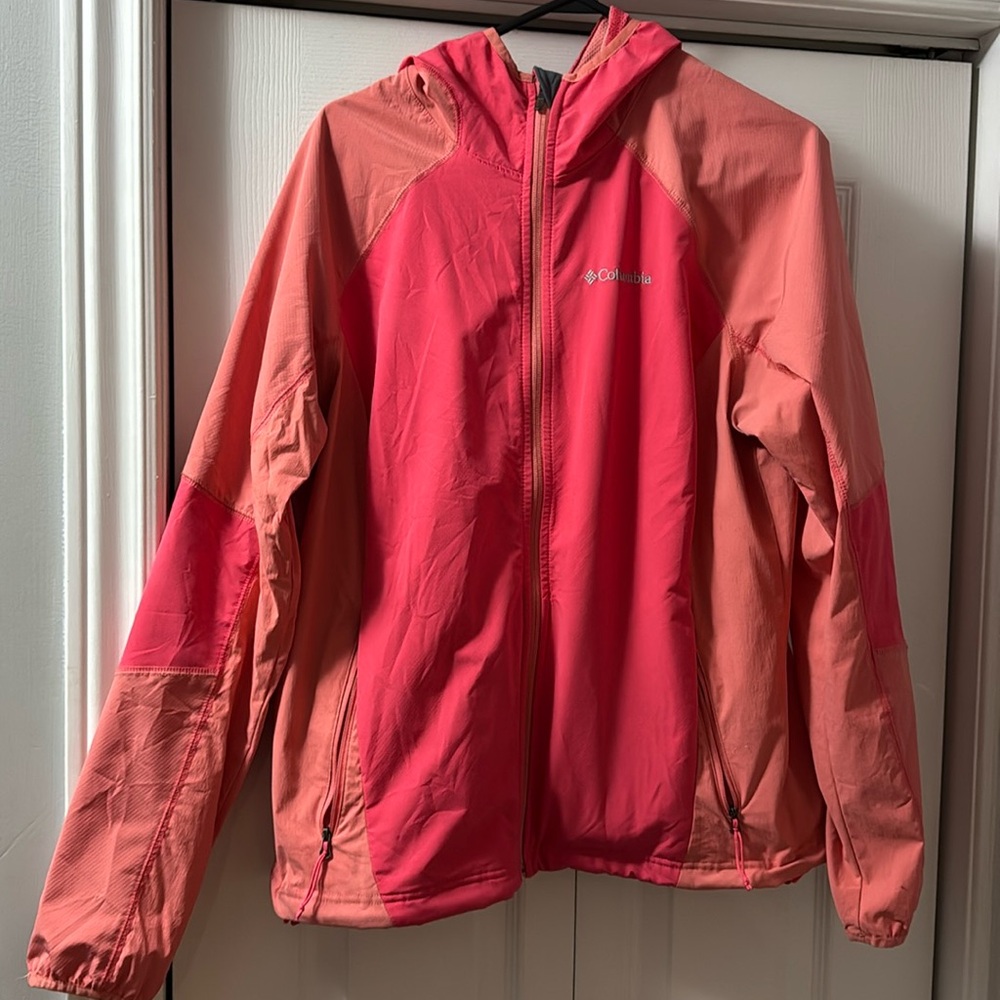 Two tone pink Columbia Shell Jacket